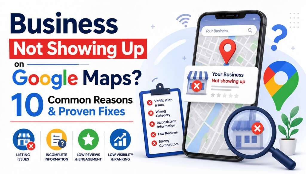 Business Not Showing Up on Google Maps